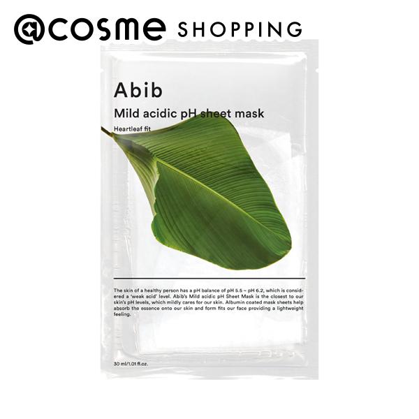 Abib 弱酸性pHシートマスク ドクダミフィット