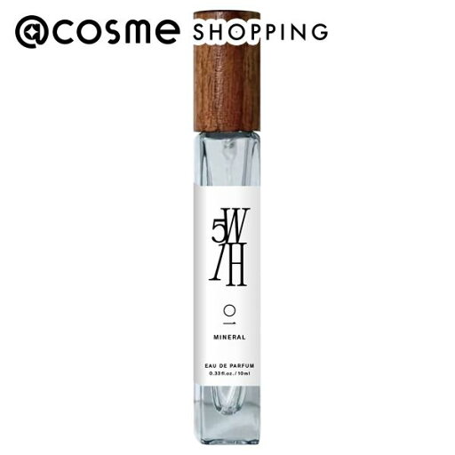 「ポイント10倍 8月20日」 5W1H 01 MINERAL(ミネラル)オードパルファム 10ml 香水 【送料無料】 アットコスメ 「ポイント10倍 8月20日」 5W1H 01 MINERAL(ミネラル)オードパルファム 10ml 香水 【送料無料】 アットコスメ