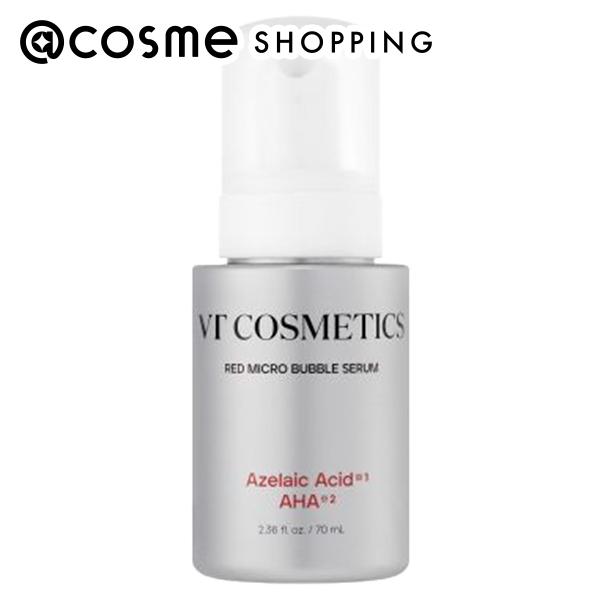 「ポイント10倍 10月5日」VT(ブイティー) レッドマイクロバブルセラム 70mL 美容液 アットコスメのサムネイル