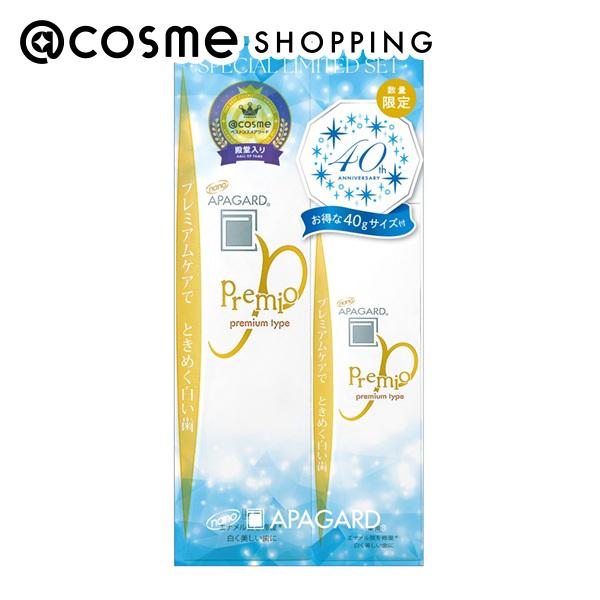 「ポイント10倍 12月1日」 アパガード プレミオ105g＋40g付セット 105g、40g 歯磨き粉 アットコスメ
