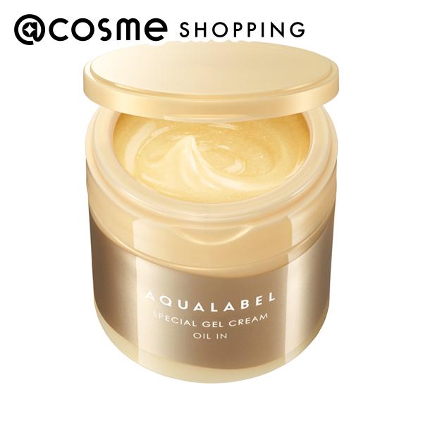 「ポイント10倍 12月4日20時～6日」アクアレーベル スペシャルジェルクリーム EX（オイルイン）LII 本体、限定品/気持ちに寄り添い優しく香るハーバルローズ 108g フェイスクリーム アットコスメ