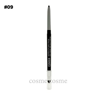 【メール便可】クリニーク クイックライナー フォー アイ インテンス #09 インテンス エボニー(0192333100974)