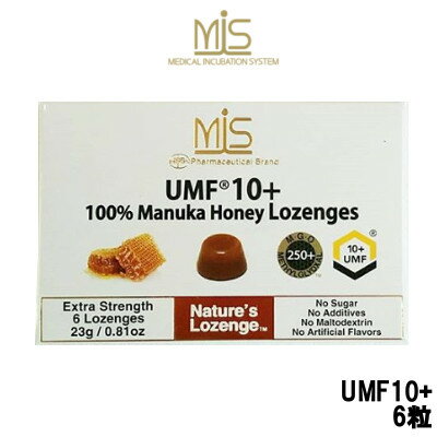 【選べるオマケ付き】 大洋製薬株式会社 MIS マヌカハニー ロゼンジ UMF 10+ 6粒 23g [ マヌカロゼンジ のど飴 飴 アメ あめ ハチミツ 蜂蜜 はちみつ ハニー のどケア のどあめ きゃんでぃー キャンディ ]