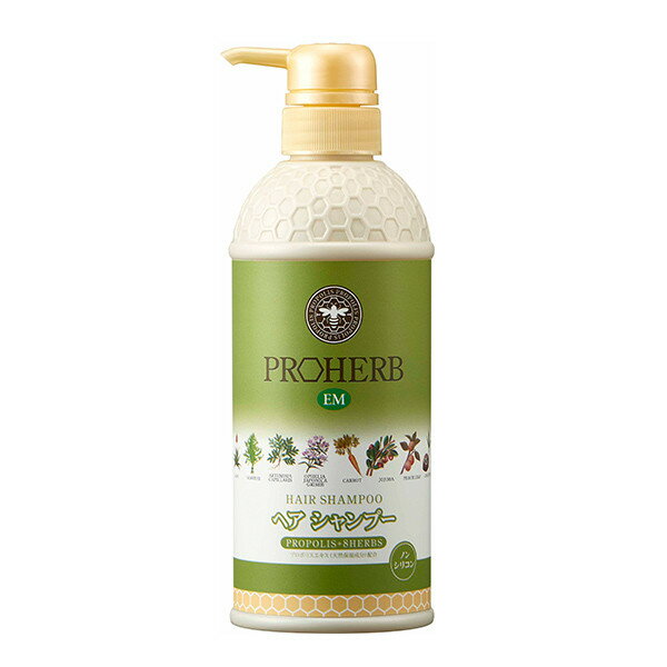【選べるオマケ付き】 【あす楽】 岐阜アグリフーズ プロハーブEM ヘア シャンプー 500ml [ proherb SHAMPOO ヘアケア ノンシリコン ノンシリコーン 保湿 うるおい 潤い ハチミツ プロポリス ] 【 宅配便 発送商品 】