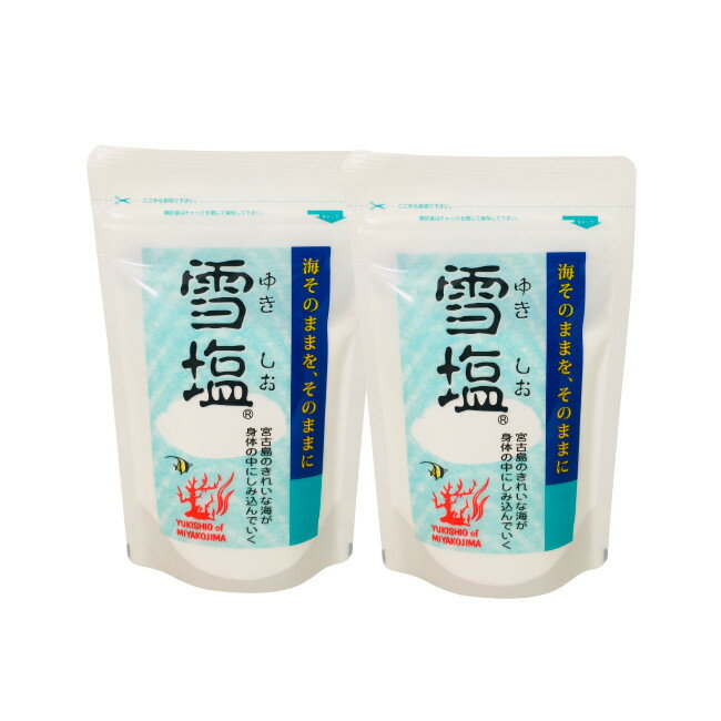 【選べるオマケ付き】 雪塩 60g × 2袋セット [ パラダイスプラン 沖縄 宮古島 塩 しお ソルト パウダー ミネラル パウダー ソルト お菓子 バニラ 調味料 食塩 マッサージ つけ塩 まろやか 海水 まとめ買い セット ] 送料296円〜