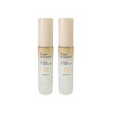 アクセーヌ スーパーサンシールド ブライトヴェール 02 クリームベージュ SPF50+・PA++++ 22g 2個セット [ ACSEINE 日焼け止め 化粧...