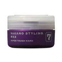 【選べるオマケ付き】 ナカノ スタイリングワックス 7 スーパータフハード 90g [ NAKANO 中野製薬 ワックス ヘアワックス hair wax スタイリング剤 ピーチ 系の香り ] 【 宅配便 発送商品 】