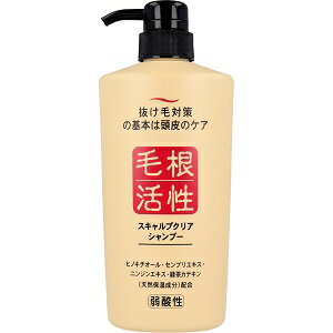 根活性成 スキャルプクリア シャンプー 550mL  抜け毛対策 頭皮ケア