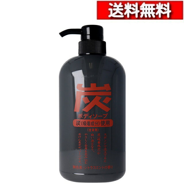 [ 2個 セット ] ジュンラブ 炭ボディソープ 600mL [4964653100981] 毛穴 石けん系 サッパリ すっきり ボディウォッシュ ジュン・コスメティック