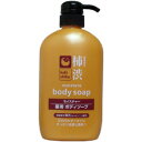 [ 3個 セット ] 熊野油脂 柿渋 モイスチャー 薬用 ボディソープ 600ml [4582400833113][ 送料無料 ] ボデイシャンプー 全身ソープ カキ..