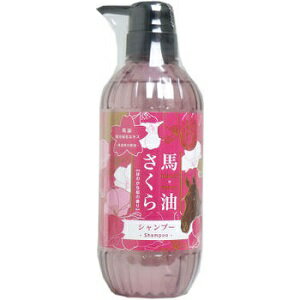 馬油さくら シャンプー 500ml [4976551108716] 髪 潤い バーユ ヘアケア 保湿 しっとり うるおいモイスト 頭皮 ダメージヘア 乾燥対策 ..