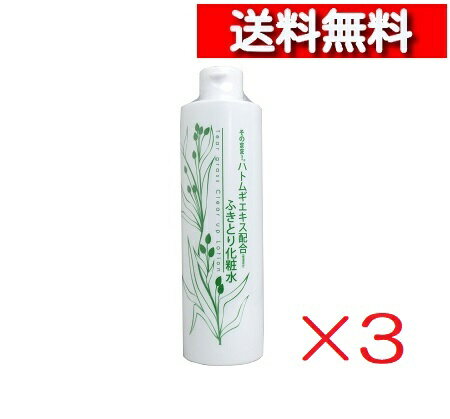 [ 3本 セッ ト] そのまま! ハトムギエキス配合 ふきとり化粧水 300mL[4571128832850][ 送料無料 ] フェイスローションスキンローション..