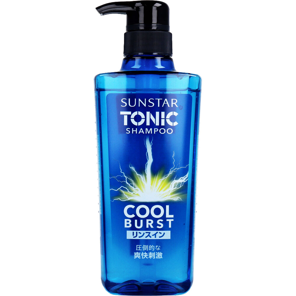 乐天商城 - [ 単品 送料込 ] サンスタートニックシャンプー COOL BURST リンスイン 460mL [4901616107601] 抜け毛対策 頭皮 クレンジング スッキリ 爽快感 さっぱり 洗浄 髪 ボリューム ノンシリコン シトラスハーブの香り