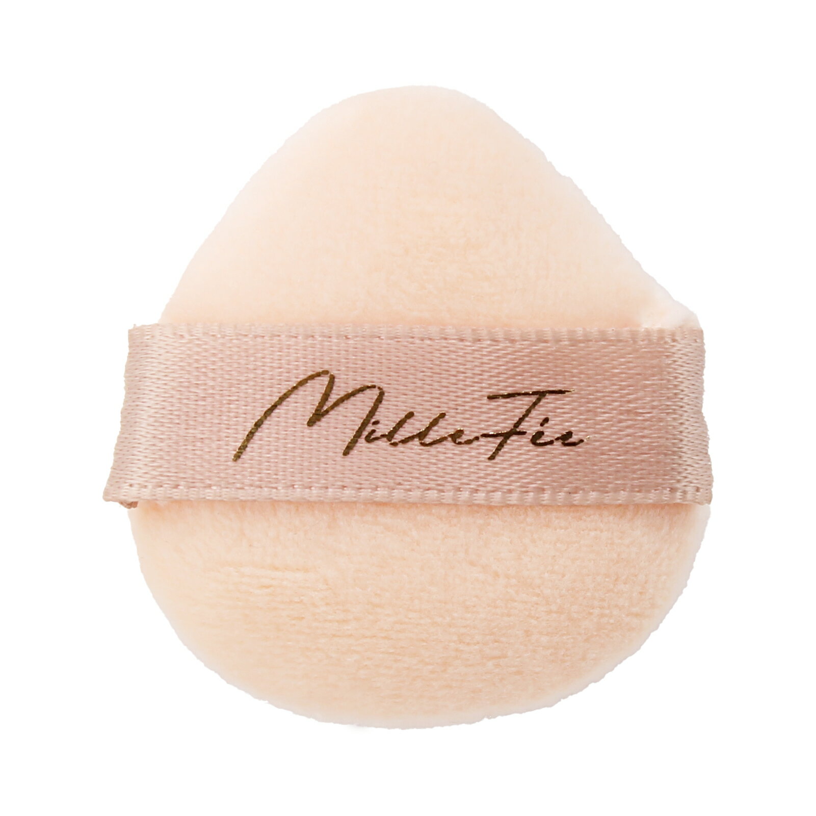 【公式】ミルフィー ちびパフ メイク 肉厚 指感覚 ミニ 両面使える MilleFee
