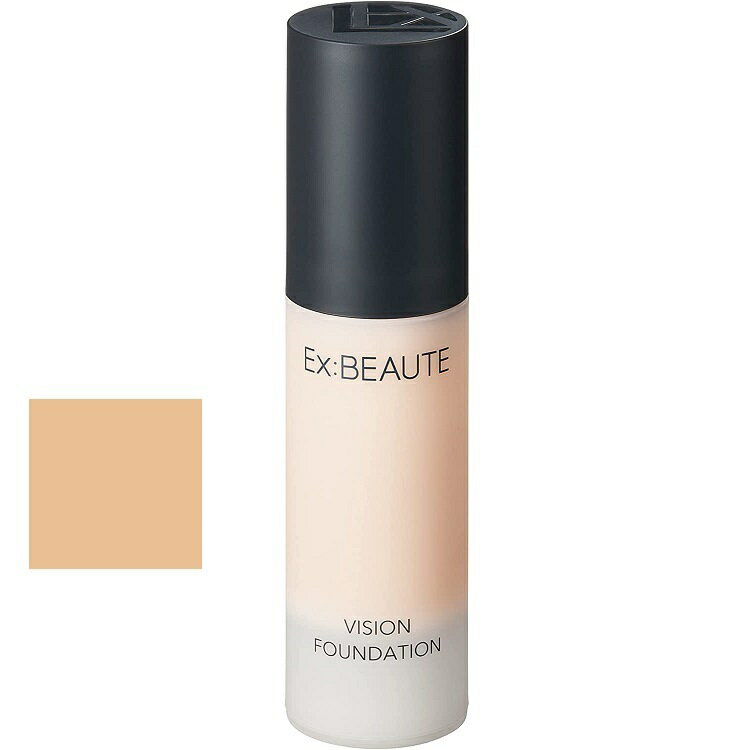 Ex:BEAUTE エクスボーテ ビジョンファンデーション マット オークル03 24g SPF26 PA++ ウォータープルーフ ファンデーション リキッドファンデーション