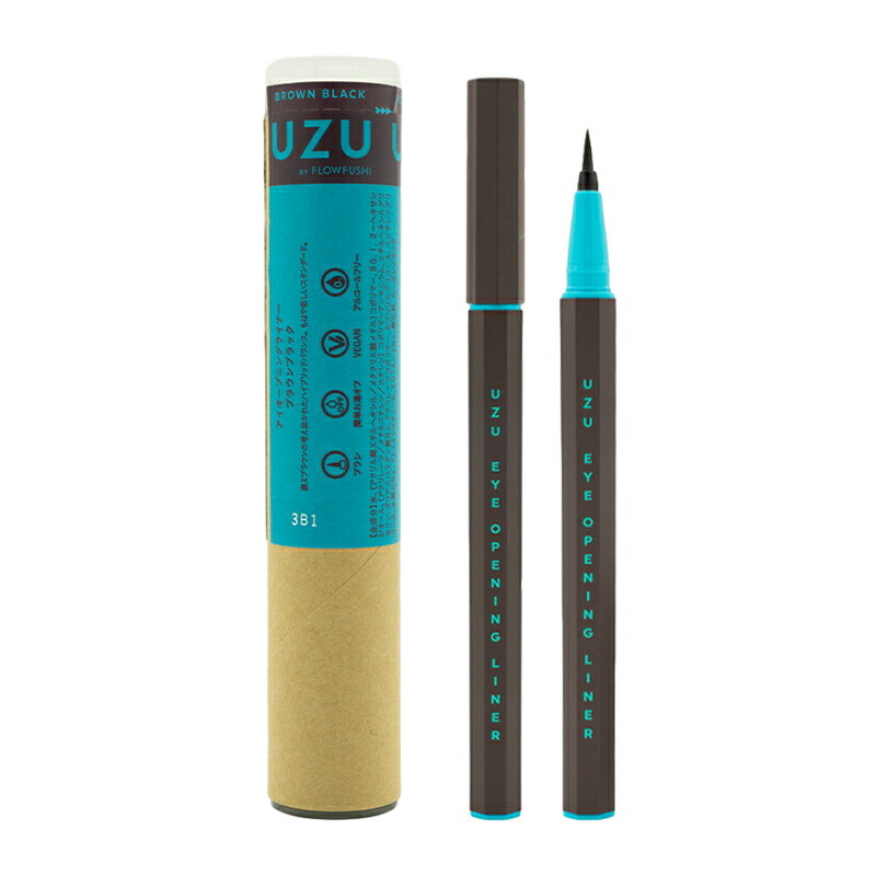 UZU BY FLOWFUSHI ウズ バイ フローフシ アイオープニングライナー ブラウンブラック 5.5g リキッドアイライナー[ギフトラッピング対応]
