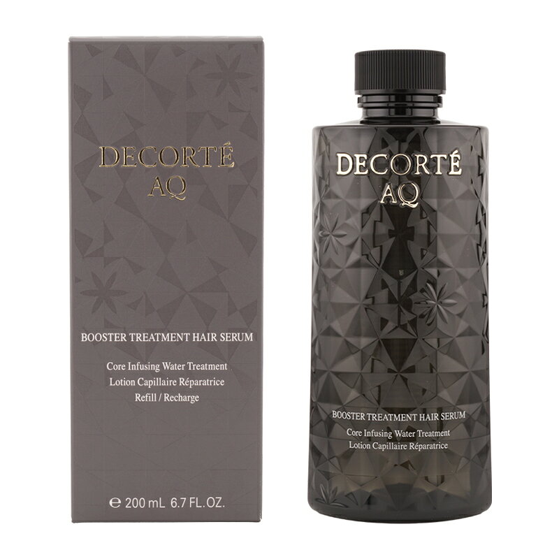 COSME DECORTE コスメデコルテ AQ ブースティング トリートメント ヘアセラム 200mL 付け替え用 レフィル ヘア美容液 浸透 補修[ギフトラッピング対応]