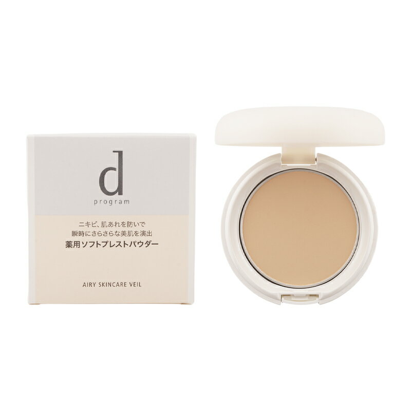 Qiora - dprogram ディープログラム 薬用 エアリースキンケアヴェール 10g 医薬部外品 薬用おしろい ケース付き パフ付き [ギフトラッピング対応]