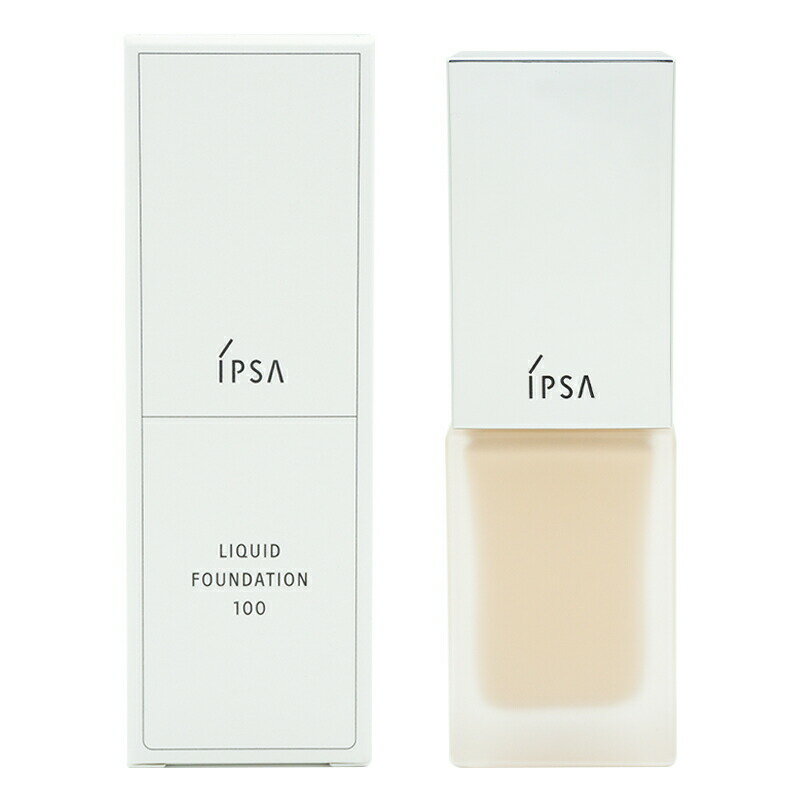 IPSA - IPSA イプサ リキッド ファウンデイションe 100 25mL SPF25 PA++ 透明感 保湿 シミ隠す 毛穴隠す[ギフトラッピング対応]
