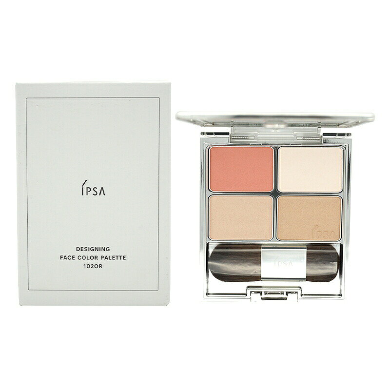 IPSA イプサ デザイニング フェイスカラーパレット [102OR] 7.2g レフィル+ケース DESIGNNING FACE COLOR PALETTE[ギフトラッピング対応]