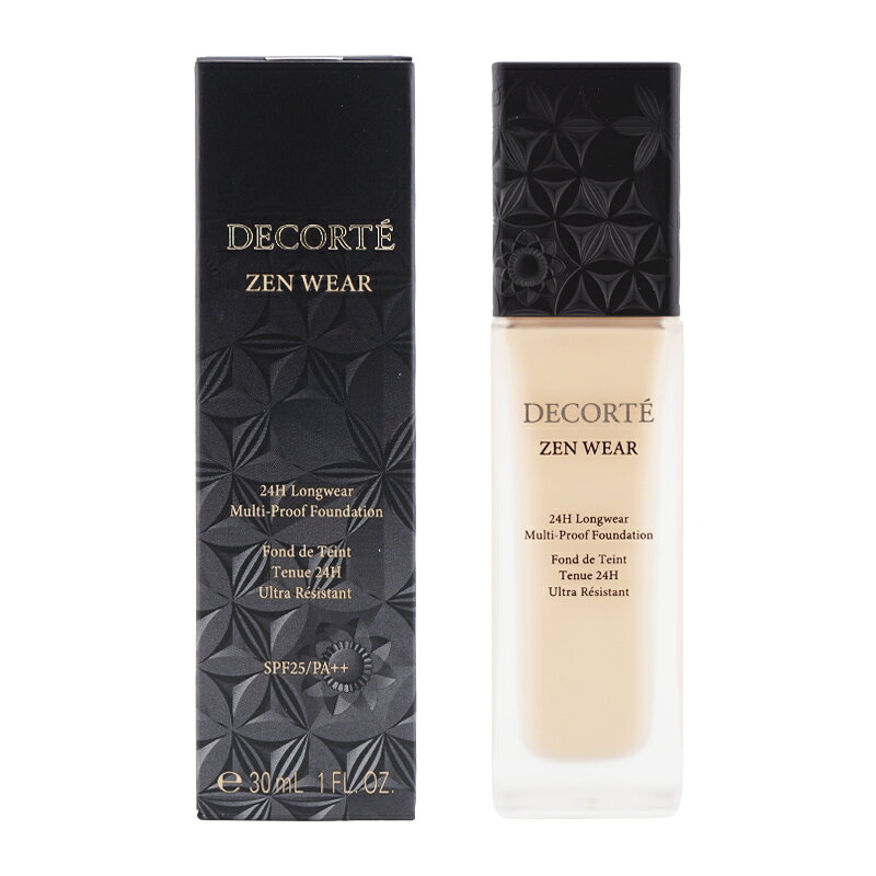 COSME DECORTE コスメデコルテ ゼン ウェア ステイ N12 ファンデーション 30mL SPF25・PA++透明感 カバー 美容成分[ギフトラッピング対応]