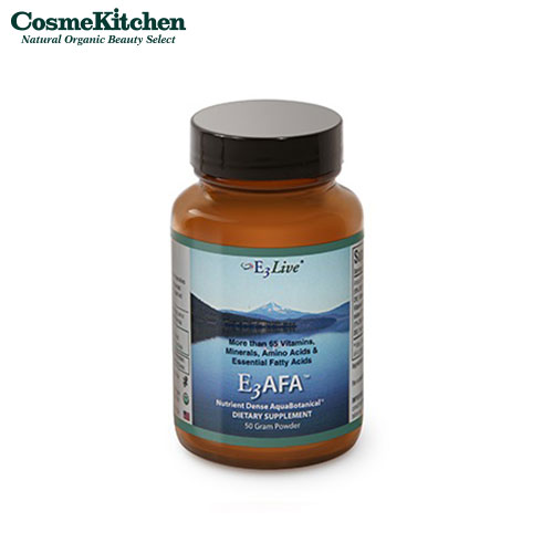 【E3Live】AFAパウダー ＜50g＞ | オーガニックコスメ オーガニックインナーケア ナチュラル ブルーグリーンアルジー 栄養 疲労 疲れ