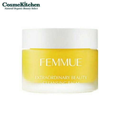 【 FEMMUE 】ビューティ クレンジングバーム ファミュ | コスメキッチン メイク落とし 高保湿 うるおい 毛穴 くすみ 透明感 オーガニック ナチュラル クレンジング スキンケア バーム 乾燥肌 敏感肌 洗顔 角質 温熱 W洗顔不要 顔 マッサージ コスメ 送料無料