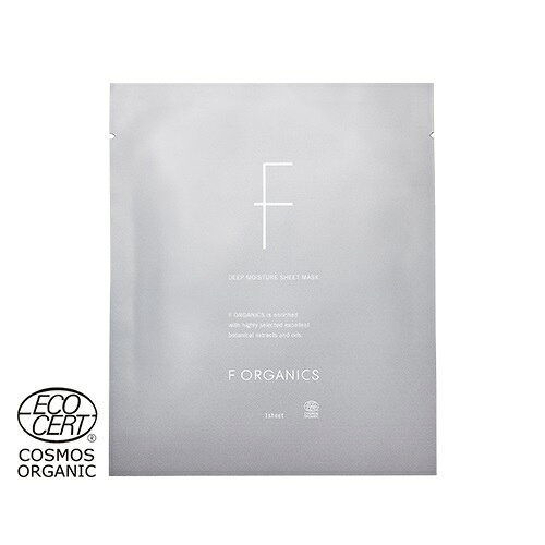 【F ORGANICS】ディープモイスチャー シートマスク 4枚入 | フェイスパック パック...