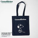【Cosme Kitchen】<JOE COOL>エコカラートート |トートバック ネイビー オーガニックコットン シンプル モダン ロゴトート PEANUTS...
