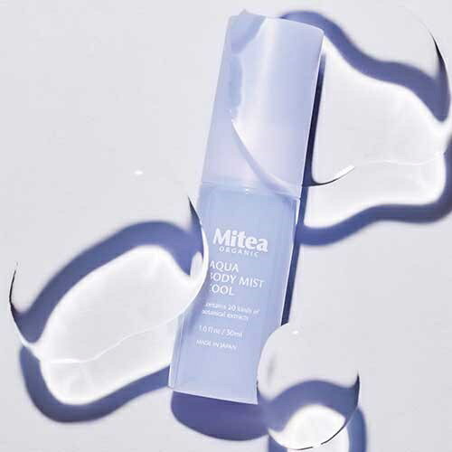 【ポイント20倍】【Mitea ORGANIC】アクアボディミストクール（北極美肌ミスト）| 冷感アロマミスト 冷感スプレー ボディミスト ボディケア 強冷感 クール 携帯用 持ち運び 保湿 透明肌 透明感 汗 ベタつき ビタミンC ツボクサ CICA オーガニック ギフト cosmekitchen-10001556 コスメキッチン サンプル画像3