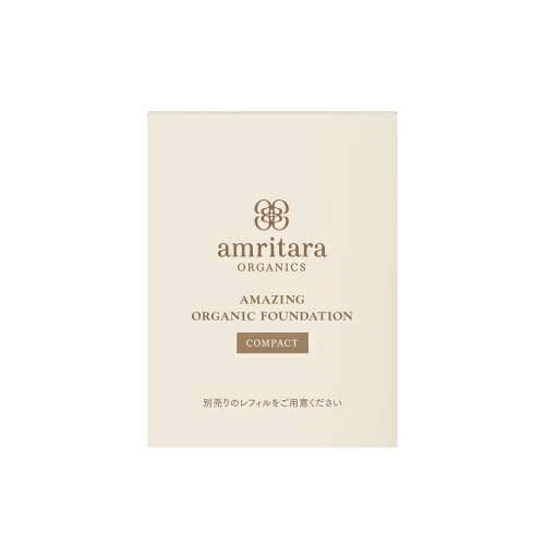 【amritara】アメージングオーガニックファンデーション 専用コンパクトケース（パフ付き） | アムリターラ ファンデーション コンパクト ケース cosmekitchen-10000781 コスメキッチン サンプル画像2