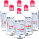 ポイント10倍★10日0時〜26H限定！【セット】 ビオデルマ BIODERMA サンシビオ H2O エイチツーオー D 500mL 6本セット プレゼント ギフト