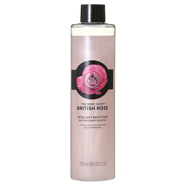 最大PT42倍！お買い物マラソン★ザ・ボディショップ THE BODY SHOP バスフォーム ブリティッシュ ローズ 250mL