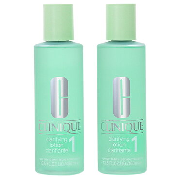 ポイント10倍★19日20時〜6H/20日20時〜4H限定!【セット】クリニーク CLINIQUE クラリファイング ローション 400mL (I) 2本セット 拭き取り化粧水 プレゼント ギフト