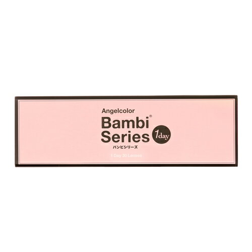 エンジェルカラー バンビシリーズ Angel Color Bambi Series 1day 30枚入（益若つばさ カラコン カラーコンタクト ワンデー 1day） cfp10