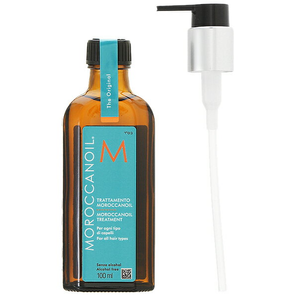 ポイント10倍★3/16 9:59まで！モロッカン オイル MOROCCANOIL モロッカンオイル トリートメント 100mL プレゼント ギフト ホワイトデー ポンプ付き ヘアオイル スタイリング 洗い流さないトリートメント アウトバス ip10