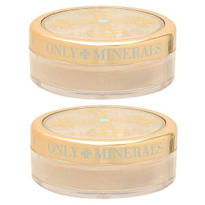 500円OFFクーポン配布中★8日23:59まで！【セット】オンリーミネラル ONLYMINERALS 薬用ホワイトニングファンデーション SPF50+/PA+++ 2.5g 2個セット 【医薬部外品】 ギフト パウダーファンデーション 母の日 プレゼント