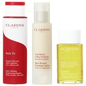 最大1,000円OFFクーポン配布中！【セット】 クラランス CLARINS ベストセラー ボディケア セット (ボディフィット + レビュストフェルムテ + ボディオイルアンティオー) プレゼント ギフト ハロウィン クリスマスコフレ