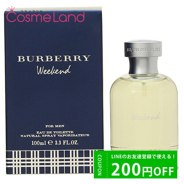 P10倍★5/20 20時～4H限定！バーバリー BURBERRY ウィークエンド フォーメン オードトワレ EDT メンズ 100mL 香水 フレグランス