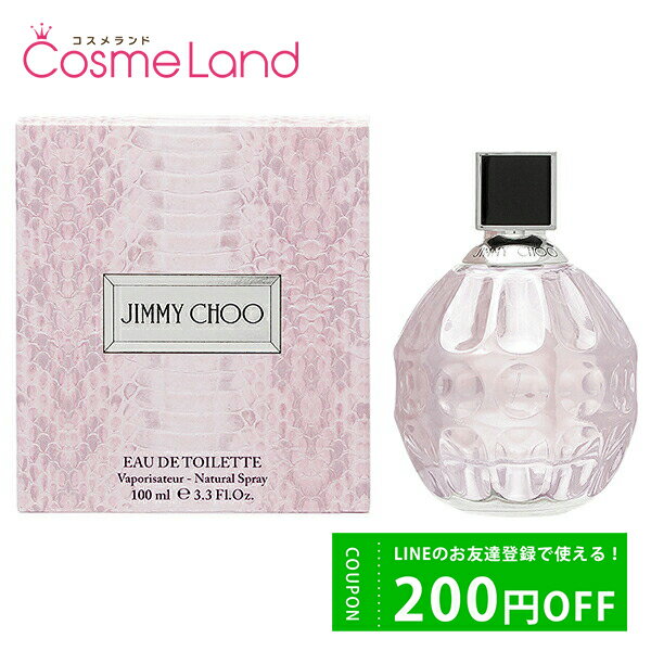 500円OFFクーポン配布中★3日23:59まで！ジミーチュウ Jimmy Choo ジミーチュウ オードトワレ EDT レディース 100mL 香水 フレグランス 父の日