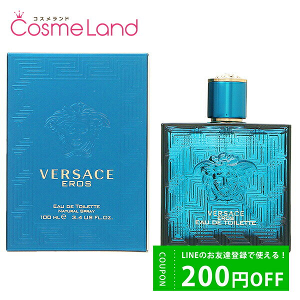 500円OFFクーポン配布中★14日23:59まで！ヴェルサーチェ VERSACE エロス オーデトワレ EDT メンズ 100mL オードトワレ 香水 フレグランス 父の日