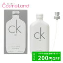 カルバンクライン P10倍★5/1 20時～4H限定！カルバンクライン Calvin Klein CK シーケーオール CK-ALL オードトワレ EDT ユニセックス 100mL 香水 フレグランス