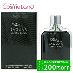 500円OFFクーポン配布中★19日23:59まで！ジャガー JAGUAR クラシック ブラック オードトワレ EDT メンズ 40mL 香水 フレグランス 父の日