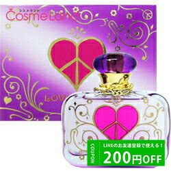 500円OFFクーポン配布中★19日23:59まで！ラブ&ピース LOVE&PEACE オードパルファム EDP レディース 50mL 香水 フレグランス 父の日