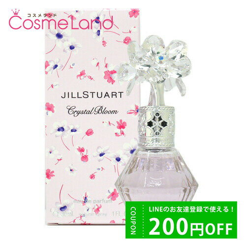 ジルスチュアート 500円OFFクーポン配布中★19日23:59まで！ジルスチュアート JILL STUART クリスタルブルーム オードパルファン EDP レディース 30mL オードパルファム 香水 フレグランス 父の日