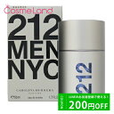 500~OFFN[|zz423:59܂ŁILCiw CAROLINA HERRERA 212  I[hg EDT Y 50mL  tOX