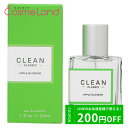 クリーン P10倍★5/1 20時～4H限定！クリーン CLEAN クラシック アップルブロッサム オードパルファム EDP ユニセックス 30mL 香水 フレグランス