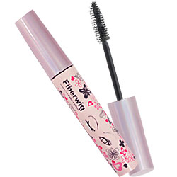 ポイント最大9倍数量限定入荷！デジャヴュ　ファイバーウィッグ　限定デザイン　花柄ボトル　【ピュアブラック】