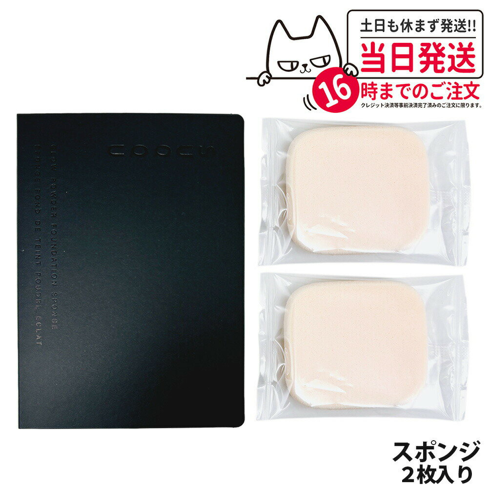 【国内正規品】SUQQU スック グロウ パウダー ファンデーション スポンジ 2枚入り 送料無料