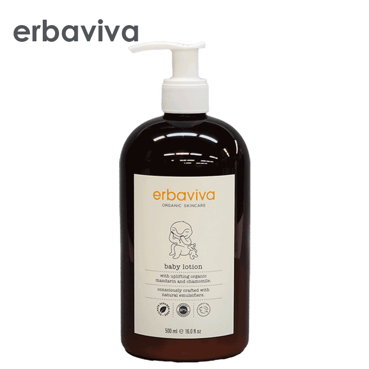 送料無料(P) エルバビーバ ベビー ローション ジャンボサイズ 500ml ベビーケア ベビー 赤ちゃん 新生児 ボディケア スキンケア 乳液 全身用 顔用 保湿 保湿ローション 敏感肌 乾燥 低刺激 角質 出産祝い ギフト 人気 オーガニック マッサージ 大容量のサムネイル
